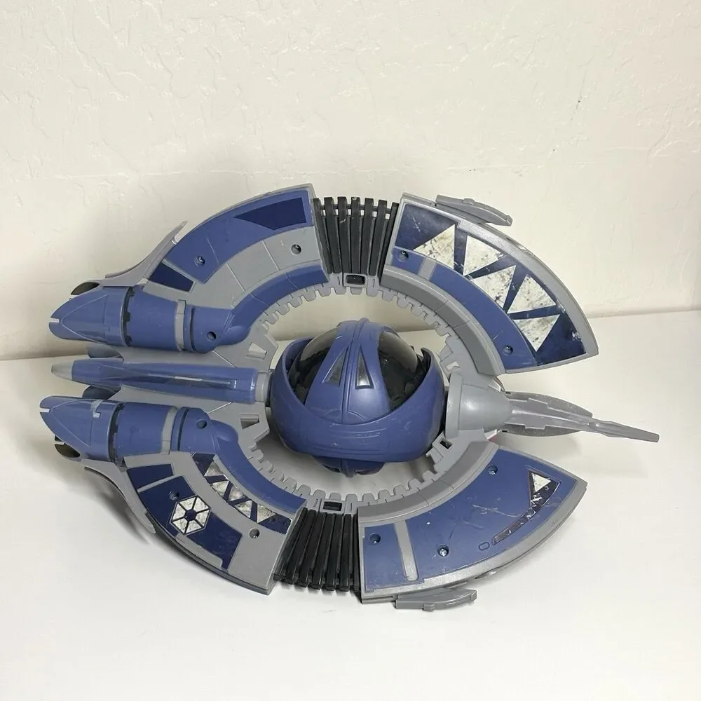 Vintage 2004 Hasbro Droid Tri Fighter Star Wars Revenge of the Sith Buzz Droids